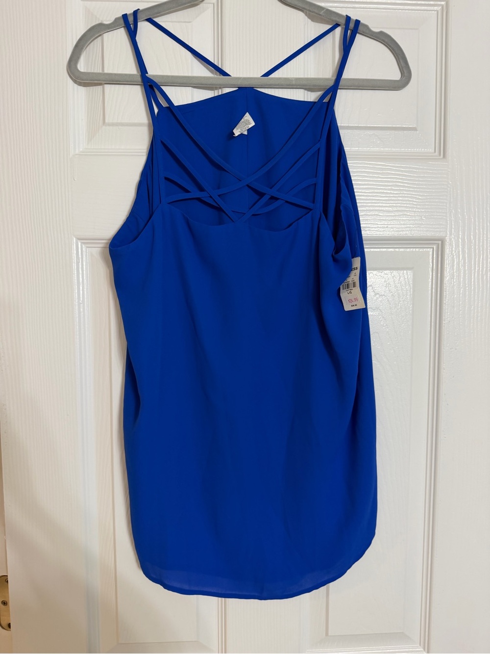Express Strappy Cobalt Blue Camisole